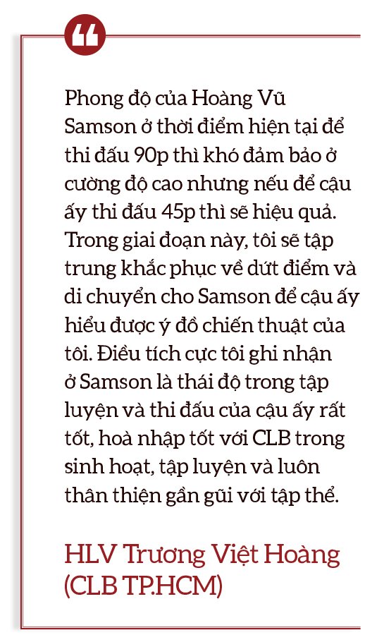 Hoàng Vũ Samson: 15 năm khuấy đảo V.League, cái tình của &quot;bố&quot; Hiển và vụ kiện ở Thanh Hóa - Ảnh 6.