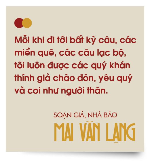 Soạn giả, nhà báo Mai Văn Lạng: Một lúc nào đó, dân ca giống như nguồn sữa mát chữa lành các vết thương- Ảnh 2.