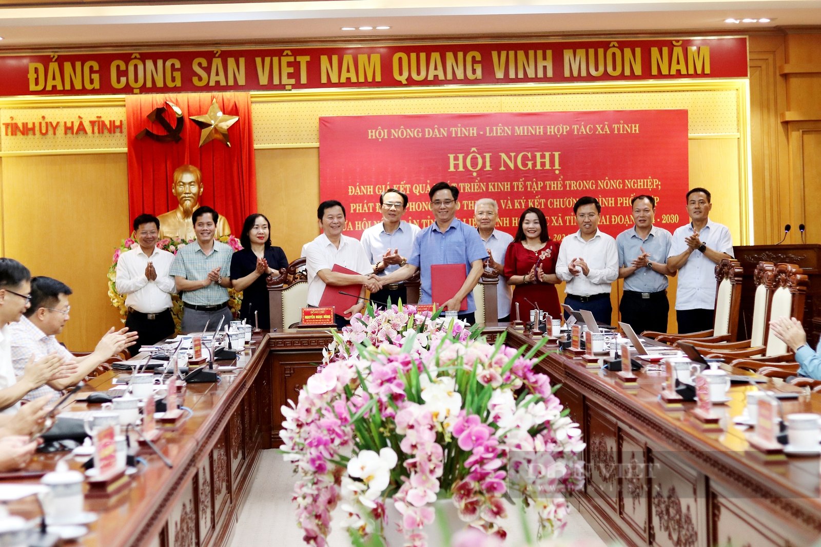 Hội Nông dân-Liên minh HTX Hà Tĩnh phối hợp hỗ trợ nông dân phát triển kinh tế tập thể- Ảnh 7.