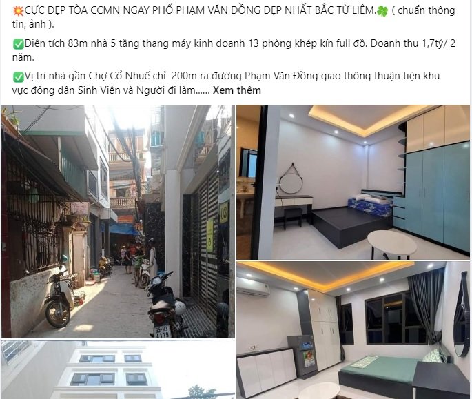 Chung cư mini bị 