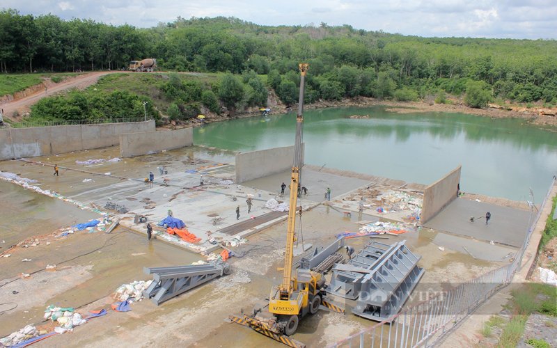 Dự án nâng cấp, sửa chữa bao gồm các hạng mục chính: Sửa chữa gia cố, chỉnh trang mặt đập chính; Sửa chữa, nâng cấp một số đoạn đập phụ; Sửa chữa, nâng cấp 3 đoạn kênh Tây; Sửa chữa, nâng cấp Tràn xả lũ và cống dẫn dòng... Ảnh: Nguyên Vỹ Dự án nâng cấp, sửa chữa bao gồm các hạng mục chính: Sửa chữa gia cố, chỉnh trang mặt đập chính; Sửa chữa, nâng cấp một số đoạn đập phụ; Sửa chữa, nâng cấp 3 đoạn kênh Tây; Sửa chữa, nâng cấp Tràn xả lũ và cống dẫn dòng... Ảnh: Nguyên Vỹ