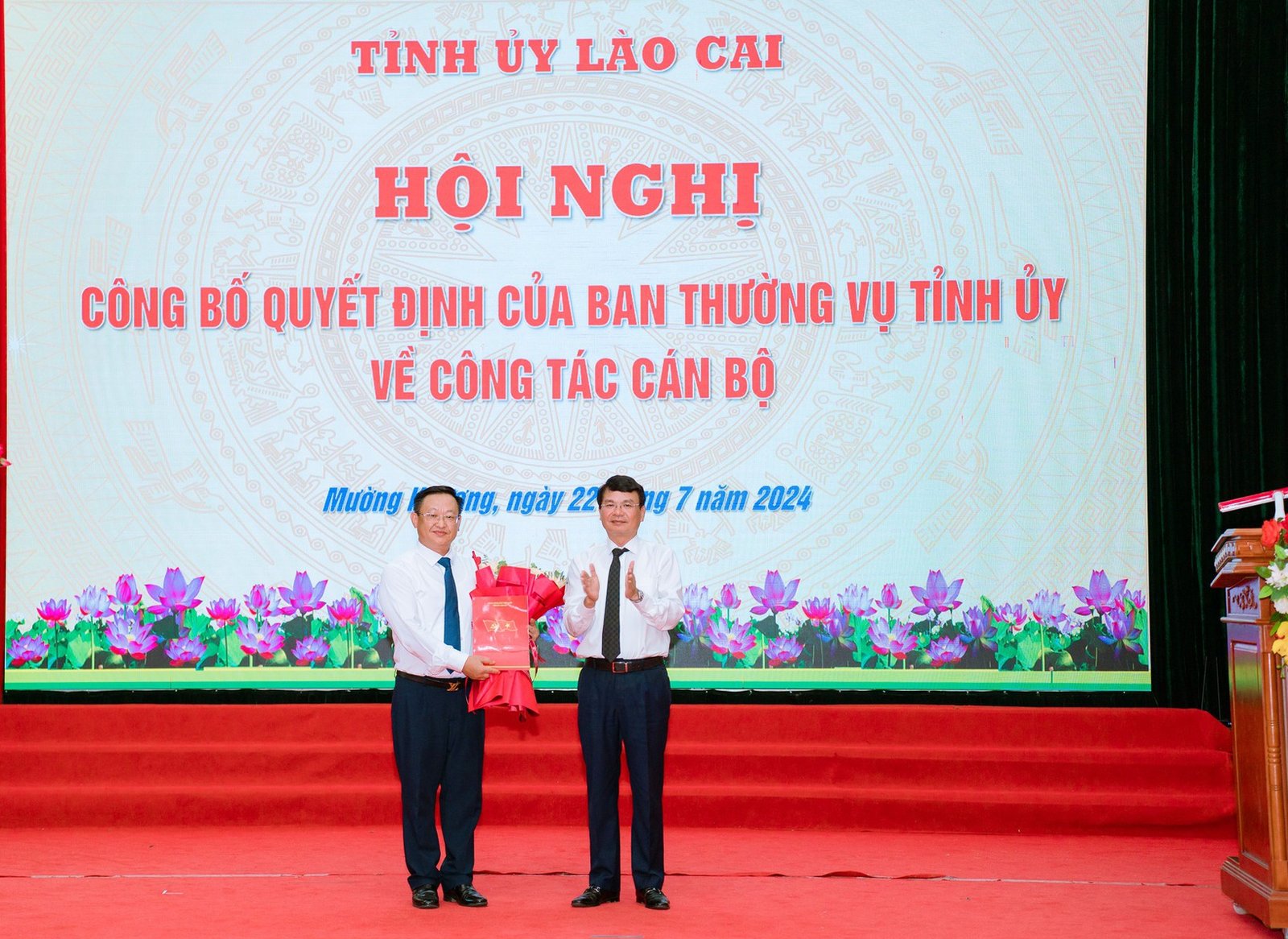 Điều động, chỉ định Chủ tịch UBMTTQ Việt Nam tỉnh Lào Cai giữ chức Bí thư Huyện uỷ Mường Khương- Ảnh 2.