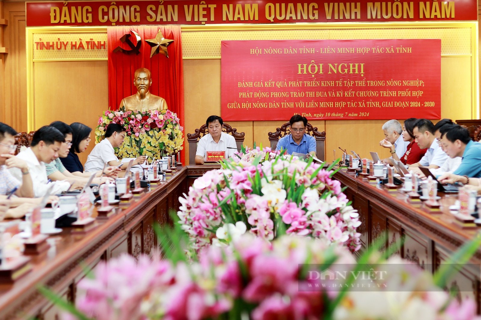 Hội Nông dân-Liên minh HTX Hà Tĩnh phối hợp hỗ trợ nông dân phát triển kinh tế tập thể- Ảnh 1.