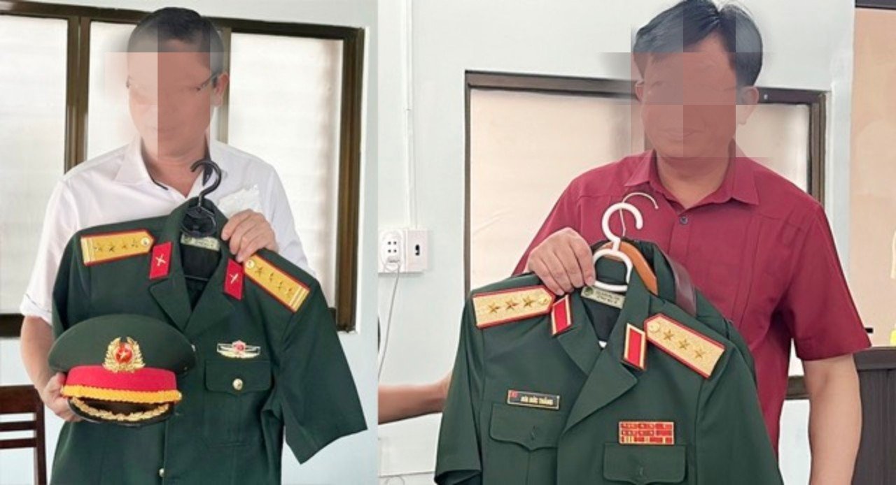 Làm rõ động cơ 2 người giả danh Thượng tướng và Đại tá Quân đội- Ảnh 1. Làm rõ động cơ 2 người giả danh Thượng tướng và Đại tá Quân đội- Ảnh 1.