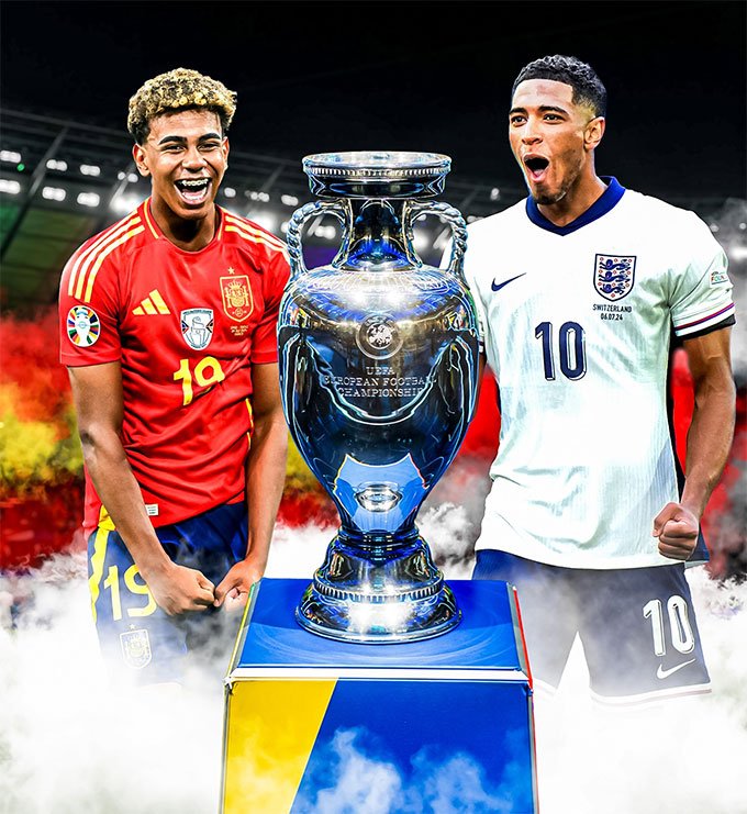 Soi kèo Tây Ban Nha vs Anh, tỷ lệ cược Tây Ban Nha vs Anh (2h ngày 15/7): La Roja lập siêu kỷ lục?- Ảnh 1. Soi kèo Tây Ban Nha vs Anh, tỷ lệ cược Tây Ban Nha vs Anh (2h ngày 15/7): La Roja lập siêu kỷ lục?- Ảnh 1.