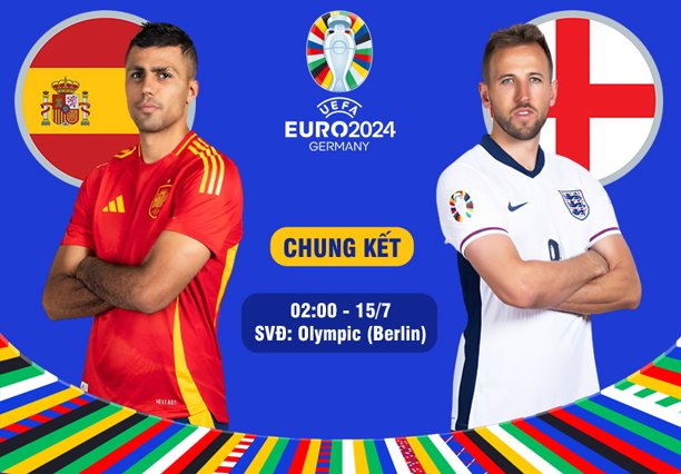 Xem trực tiếp chung kết EURO 2024 trên kênh nào, mấy giờ?- Ảnh 1.