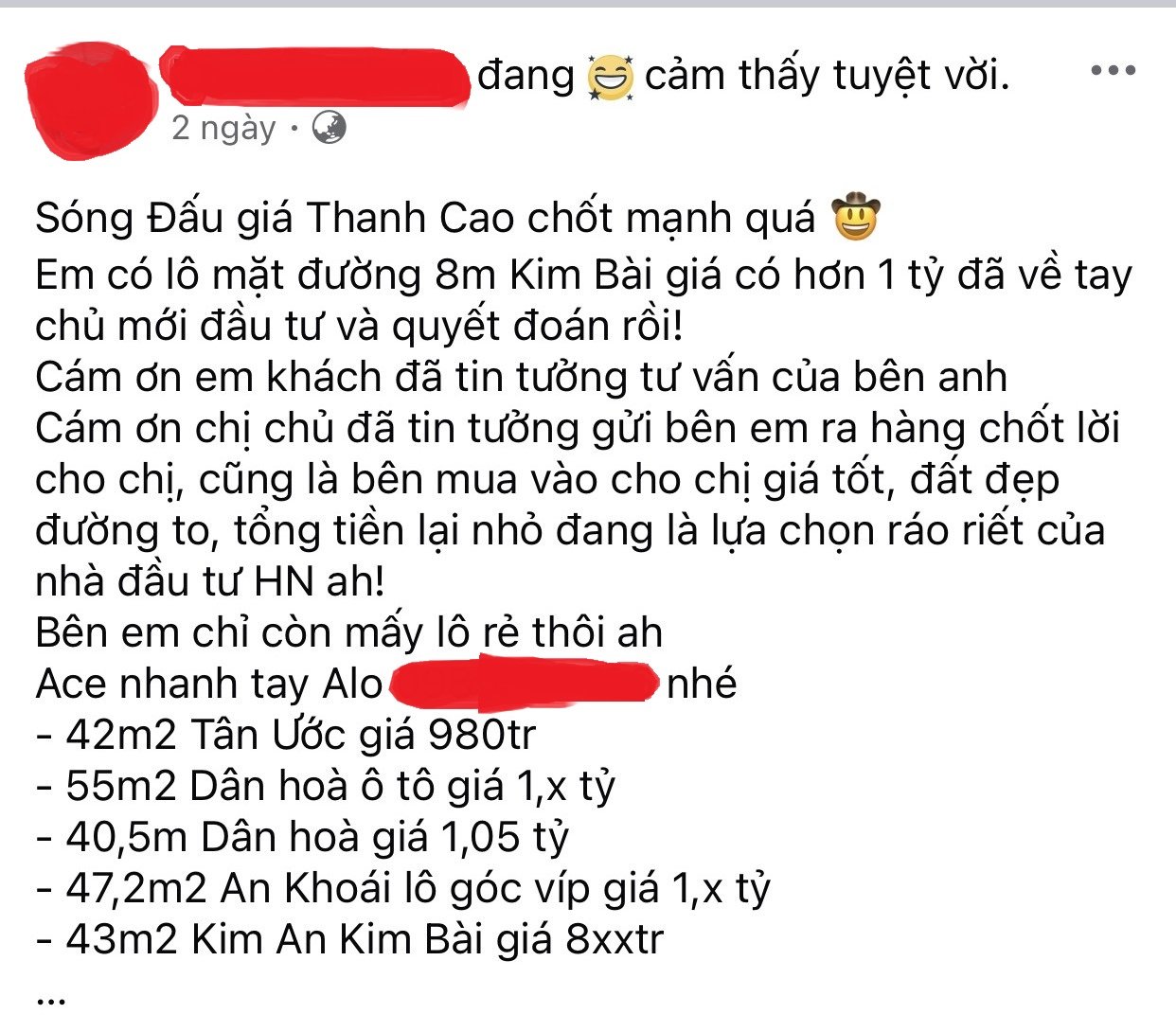 Đấu giá đất Thanh Oai: Nhà đầu tư lợi dụng 