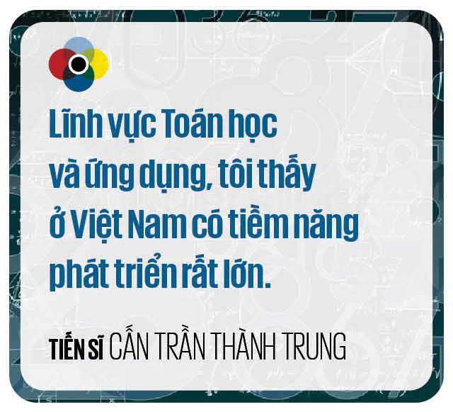 Huy chương Vàng Olympic Toán học - Cấn Trần Thành Trung: 