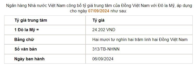 Giá USD hôm nay 7/9: - Ảnh 2.