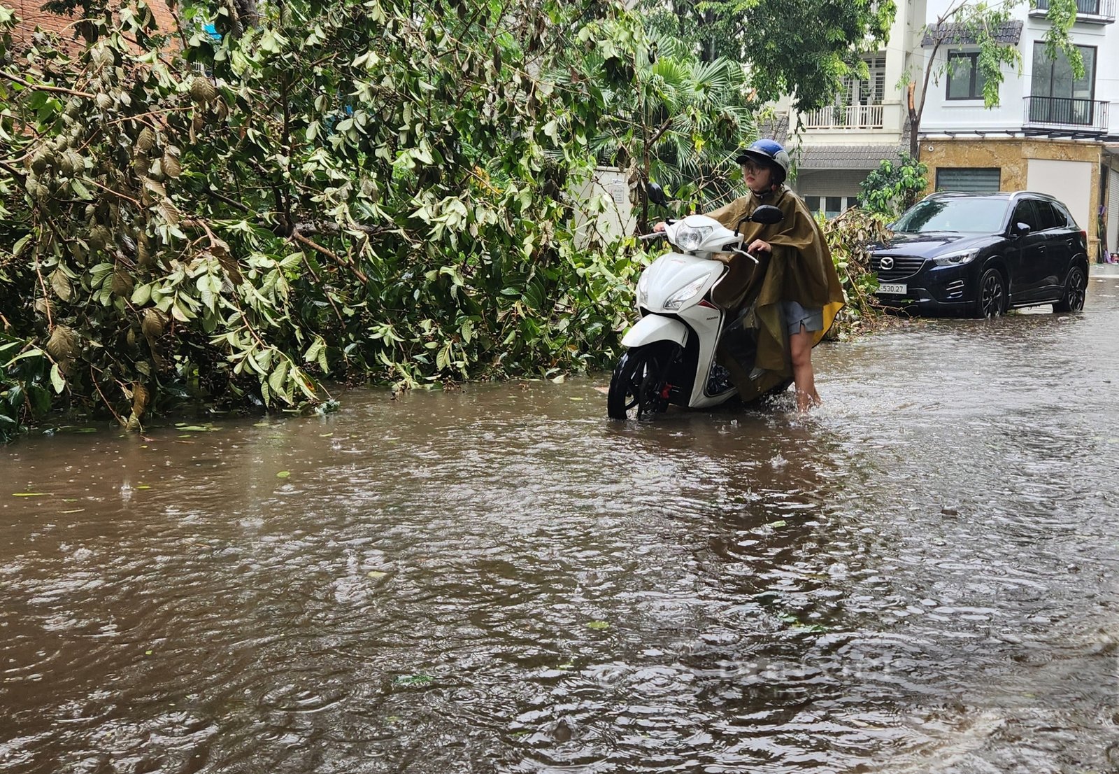 Hàng loạt biệt thự triệu đô lại ngập sau mưa, giá vẫn tăng chót vót - Ảnh 11.