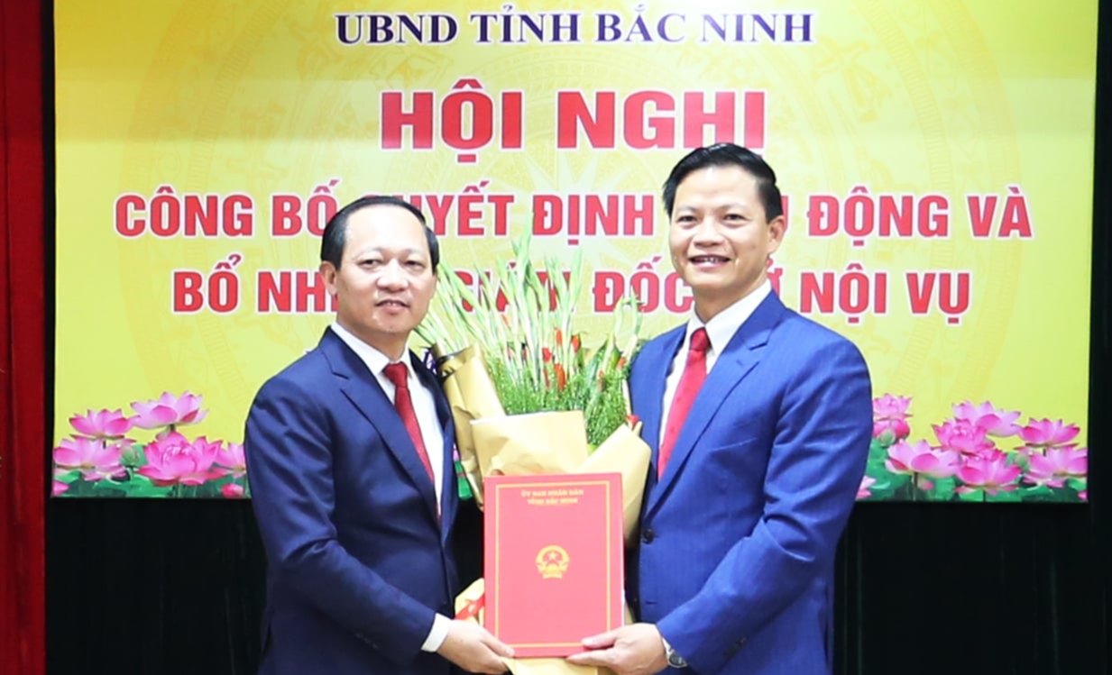 Bắc Ninh có tân Bí thư Thành ủy Từ Sơn, Bí thư Thị ủy Quế Võ và Giám đốc Sở Nội vụ - Ảnh 1.